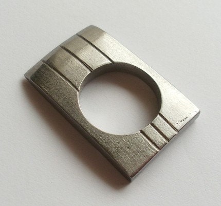 Shield and Blade ring - steel