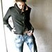 Womens Felted Blazer - Black Wool jacket - felted wool coat - cardigan sweater