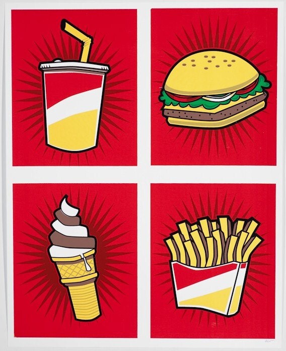 Fast Food Posters