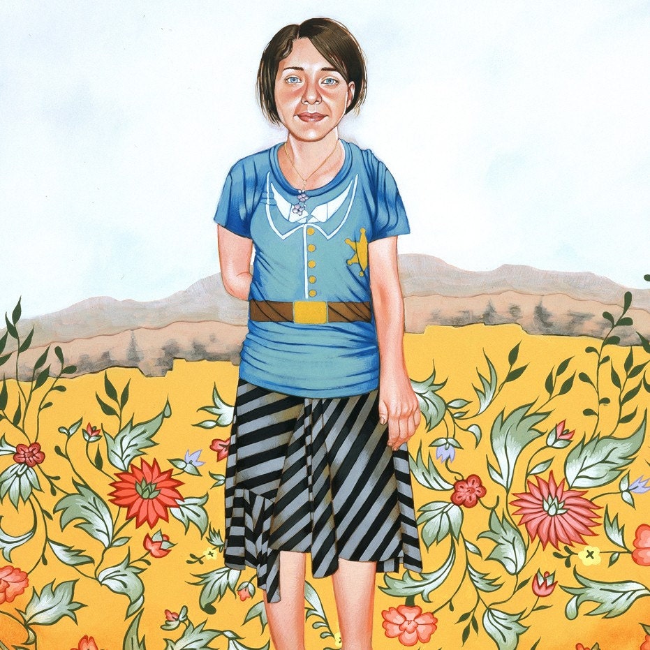 SALE - - OVER 50 % OFF - Lisel - Giclee - Print