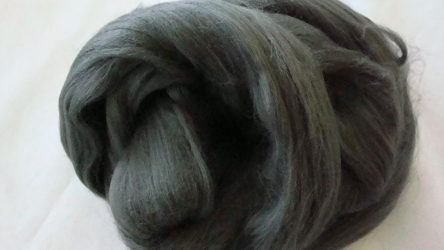 Black Carbonised Bamboo Top - Soft and Beautiful - 2 oz.