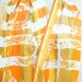 Tokyo Ink - a Sumi-E brushed, vintage 1960's Vera Neumann Lucky Ladybug Op-Art scarf