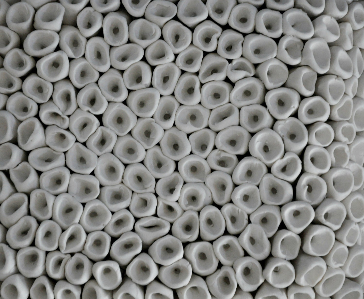 Lily - Large Ceramic Porcelain Textured Wall Tile Modern Beach Decor 3D Wall Tile