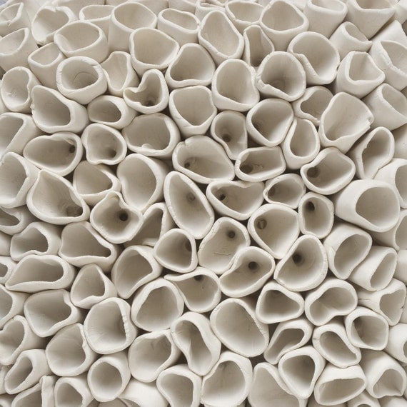 3-d textured wall tile, hydrangea