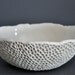 Porcelain Thistle Textured Bowl