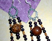 Glass Art Beads. Photo of Chris Dalrymple Chris Dalrymple.