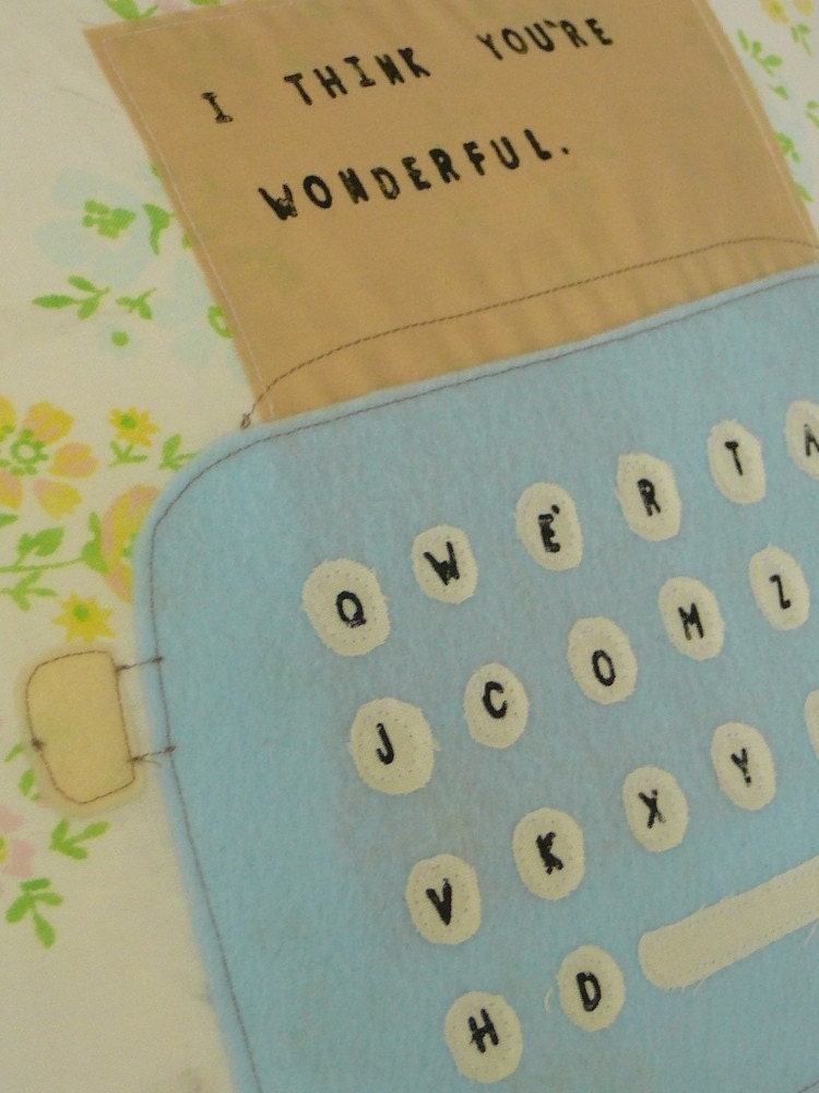 I Typed You a Message - Pillow