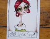 miss linnie page . miniature original