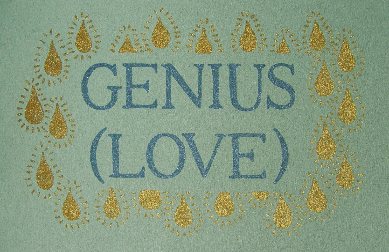 Genius (Love) - Illustrated Poem-Book