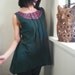 SPRING SALE - Think of Me - iheartfink Handmade Hand Printed Tunic Top Frock