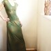Look No Further - iheartfink Handmade Hand Printed Full Length Maxi Dress Gown