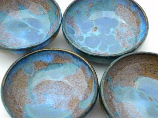 4 dipping dishes - ready to ship