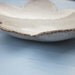 2 sushi plates cloud spoon rests nesting stacking ceramic pottery clay