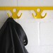 Wauli Coat Rack Six place Yellow-PC