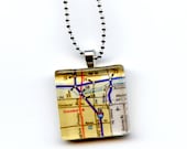 Custom Map Necklace