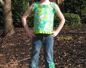 2PC Custom boutique retro groovey set sz 2 3 4 5 6 7  pageant handmade