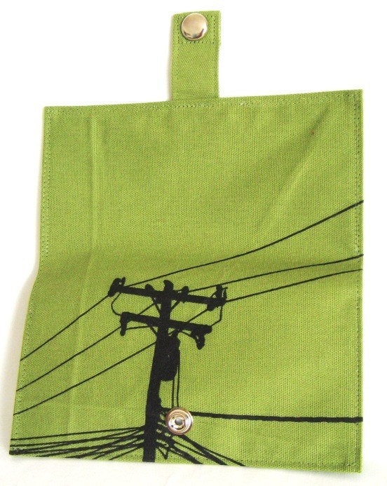 Power ) Pocketbook Slash Checkbook Holder