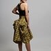 SteamPunk Gray Black Victorian Rockability Skirt