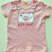 Camera handstitched tee