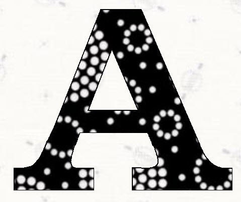 Printable Alphabet Letters:  Clarendon  font alphabet template in pdf.