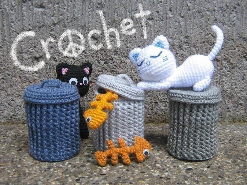 Alley Cats - Amigurumi Pattern - PDF Crochet
