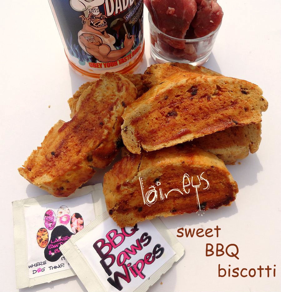 Laineys Sweet BBQ Biscotti