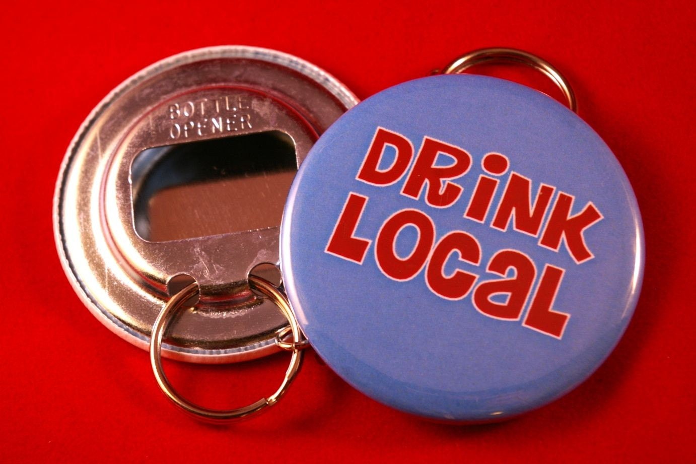Drink Local BOTTLE OPENER 2-1/4 2.25