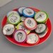 American Sign Language Alphabet Button Fridge Magnet Set