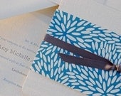 Letterpress Wedding Invitations -  LETTERPRESS - Mums the Word - Set of 100 by Invited Ink