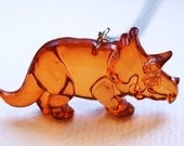 Trudy the Triceratops Necklace