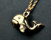 Moby Dick Whale Necklace