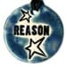 Reason Ceramic Necklace in Speckled Blue