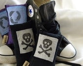 Shoe Pillow Sachet Odor Absorbers AS seen on Cover of Green Craft Magazine Upcycled SET of Two Foot Pillows