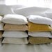 Lavender Sachet Eco Friendly for Dryer Sheet SET of THREE 100% upcycled