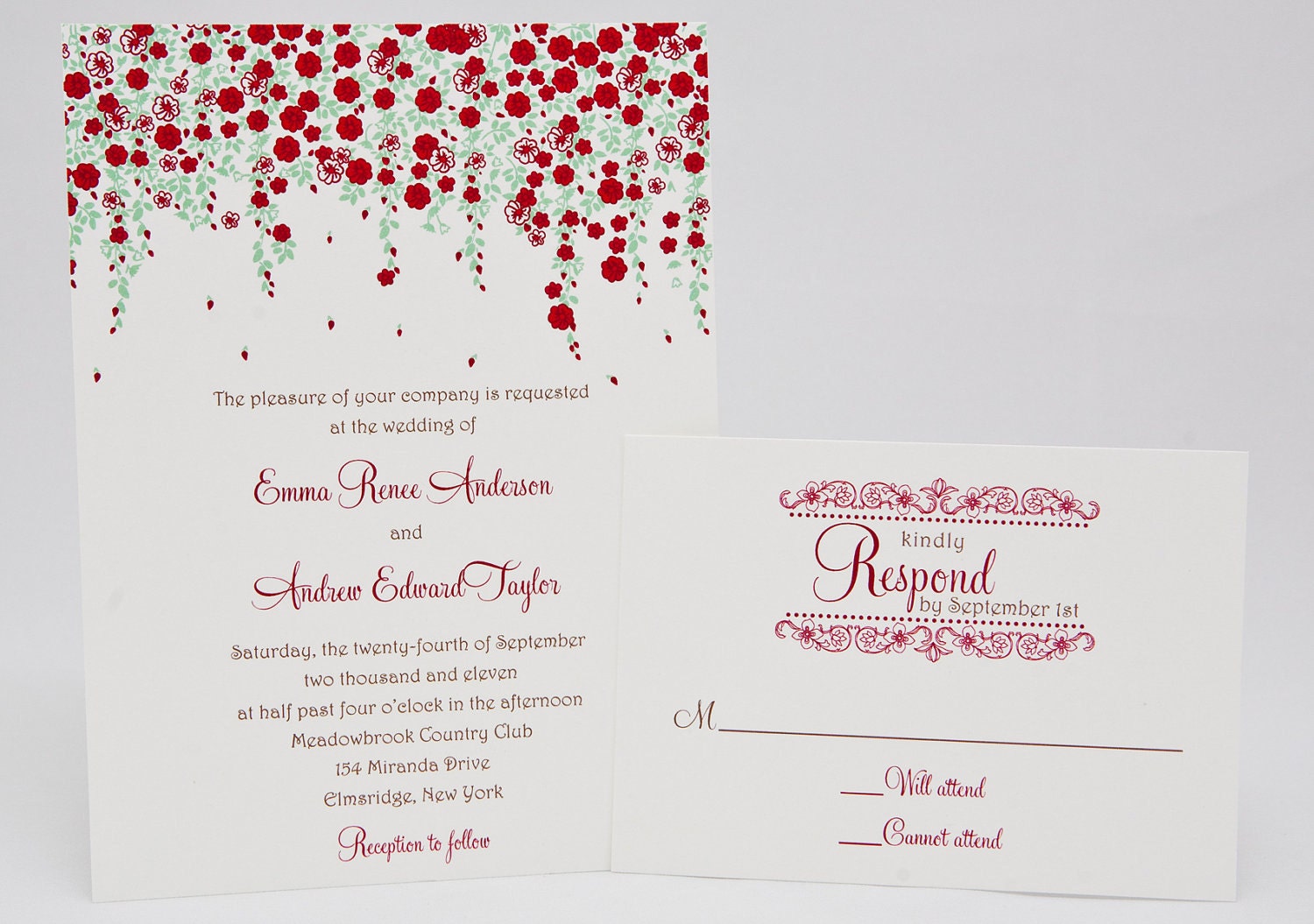 Wedding Invitation Sample