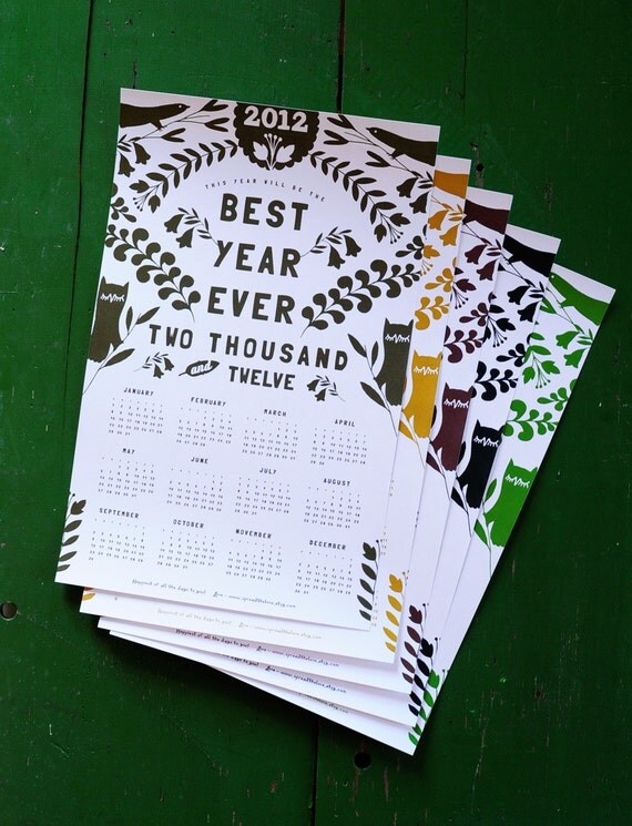 50% OFF calendar 2012