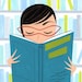 Library Gal / print