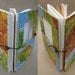 Versatile Travel Journal with Map Handmade for Artists, Collectors and Writers Made to Order for You