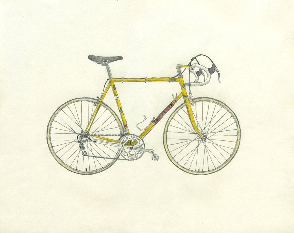 Vintage Eddy Merckx - Archival Print