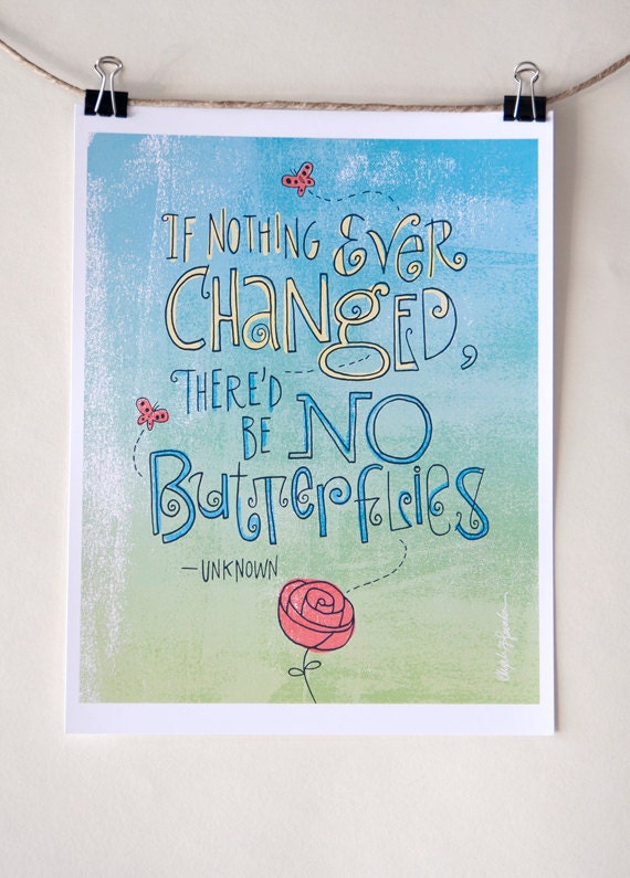 Quote by Unknown Author - Digital Print Mini Poster