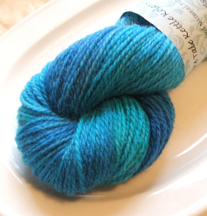 ON SALE Alpaca and Wool Blend  Sock Yarn  225 yards Made in the USA