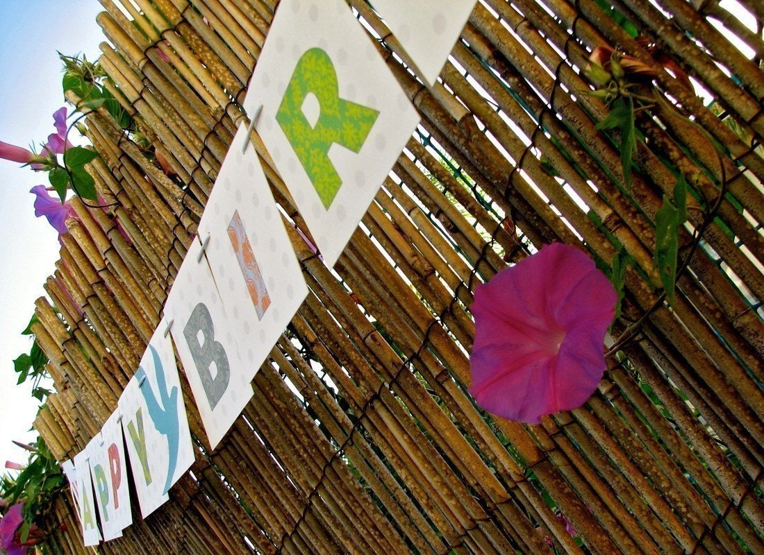 Patchwork Party Banner
