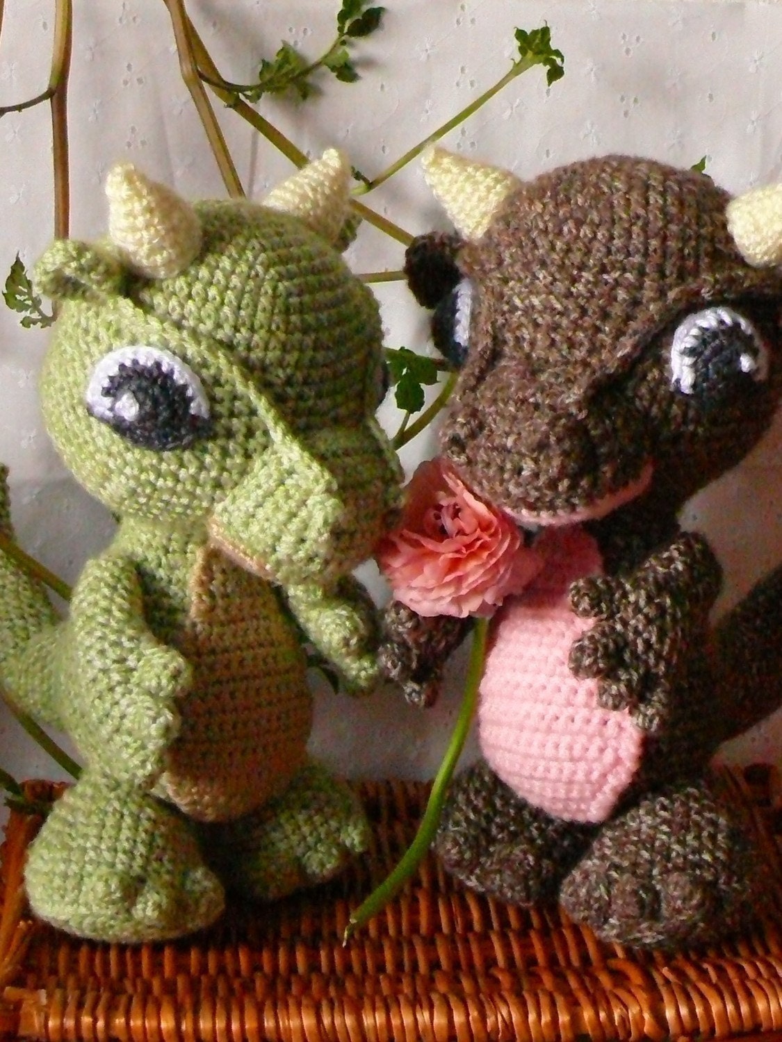 Amigurumi Baby Dragon Crochet Pattern PDF