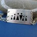 PERSONALIZED Family bracelet or pendant in sterling silver for your family CUSTOM