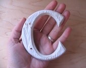 Woodgrain Letter C, 1