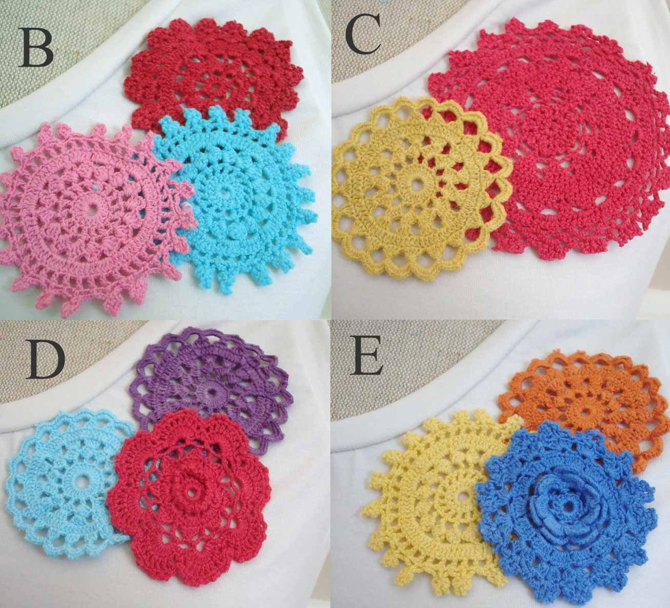 Summer Doily top made in eco friendly bamboo with recycled doilies