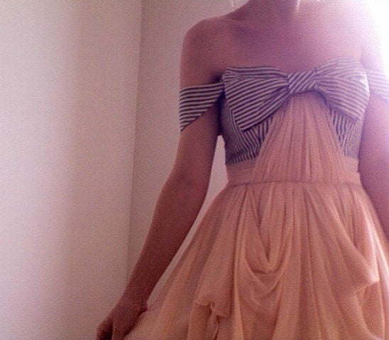 Partial Payment--Lenore Dress - In dark Violette-- Custom for latifolia