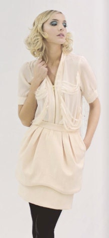 Sale--Gina - Wool Blend Skirt