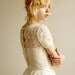 Elandra--2 Piece, Lace and Silk Wedding Dress RESERVED for Moonme