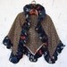 RESERVED FOR RAMONA Gorgeous Designer Vintage Koos Van Den Akker Maxi Dress // with Matching Shawl